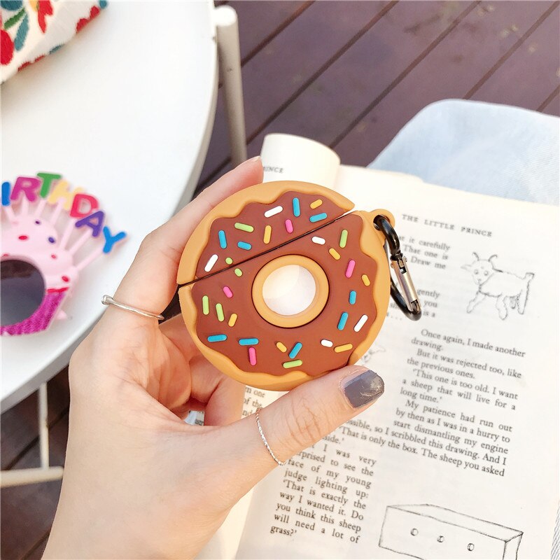 Cartoon Donuts Airpods Case